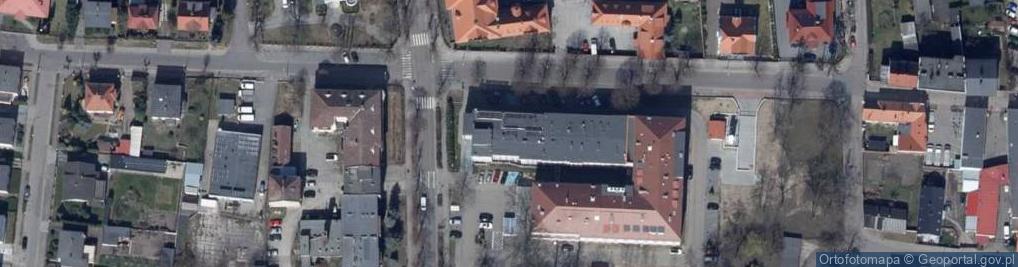 Zdjęcie satelitarne Samodzielny Publiczny Zakład Opieki Zdrowotnej w Sulechowie