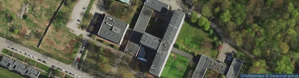 Zdjęcie satelitarne Sosnowiecki Szpital Miejski
