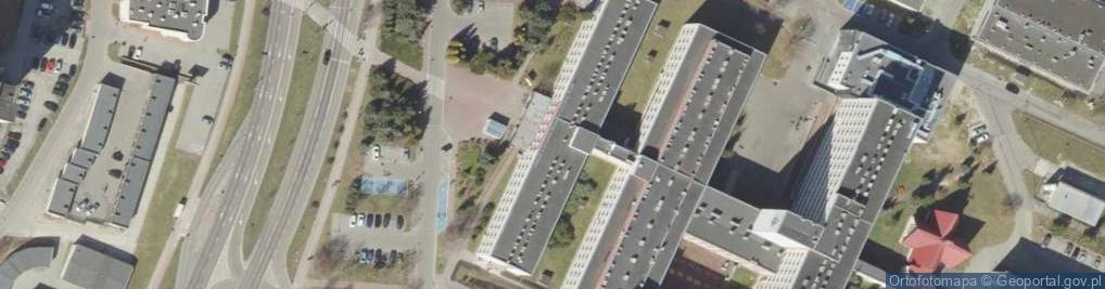 Zdjęcie satelitarne SP Szpital Wojewódzki im. Papieża Jana Pawła II w Zamościu