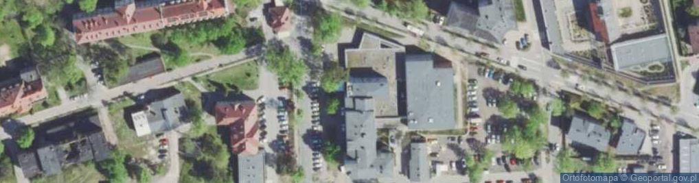 Zdjęcie satelitarne SP Zespół Opieki Zdrowotnej w Lublińcu