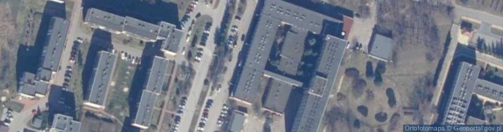 Zdjęcie satelitarne SP Zespół ZOZ w Lipsku