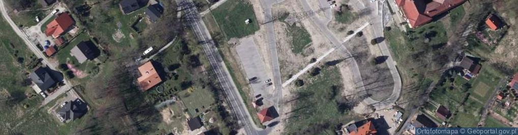 Zdjęcie satelitarne SP ZOZ Szpital Kolejowy w Wilkowicach-Bystrej