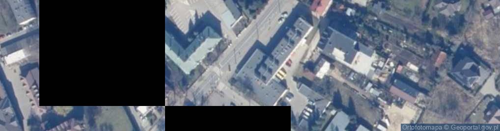 Zdjęcie satelitarne SP ZOZ w Garwolinie