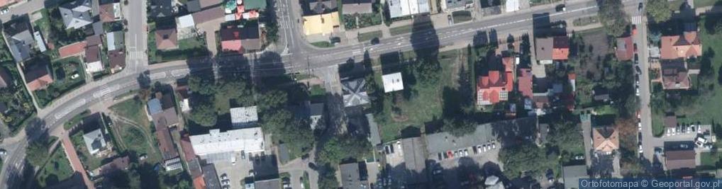 Zdjęcie satelitarne SP ZOZ w Hrubieszowie