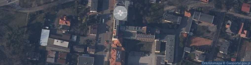 Zdjęcie satelitarne SP ZOZ w Kępnie
