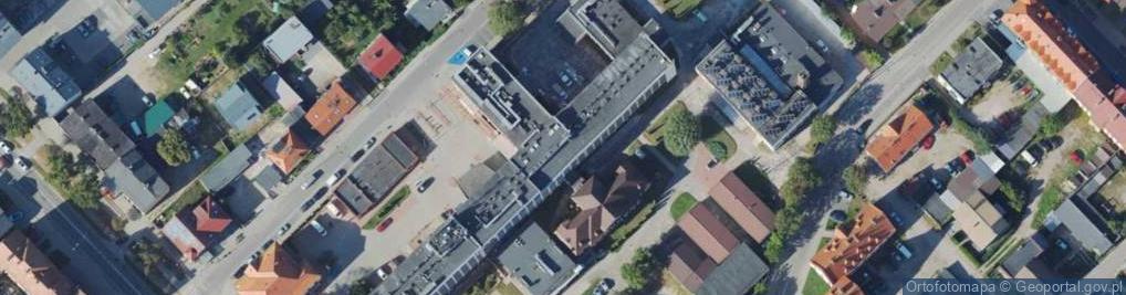 Zdjęcie satelitarne SP ZOZ w Lęborku