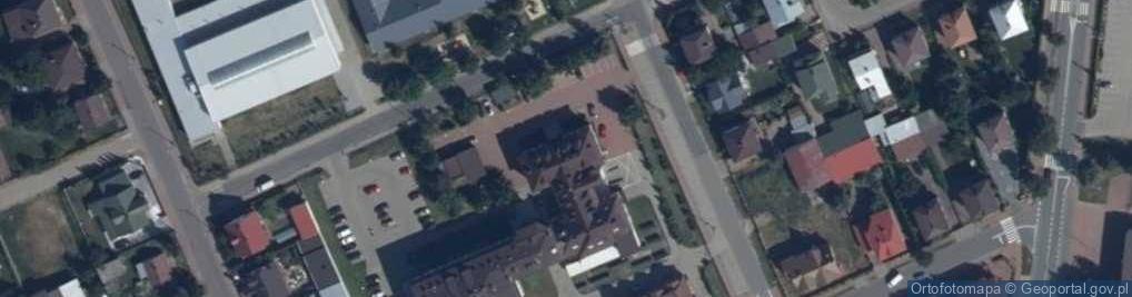 Zdjęcie satelitarne SP ZOZ w Łosicach