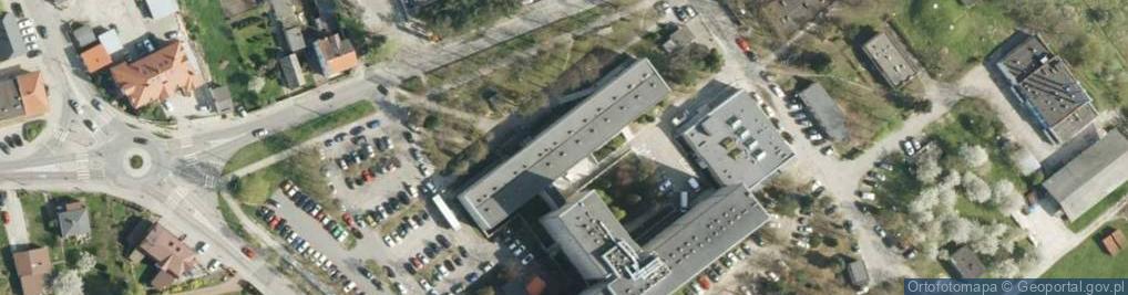 Zdjęcie satelitarne SP ZOZ w Lubartowie