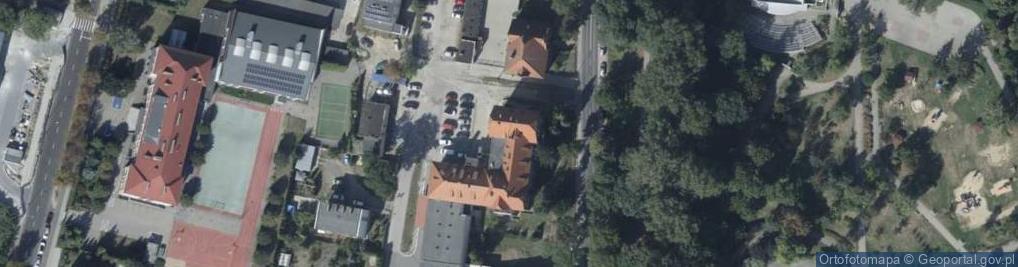 Zdjęcie satelitarne SP ZOZ w Mogilnie
