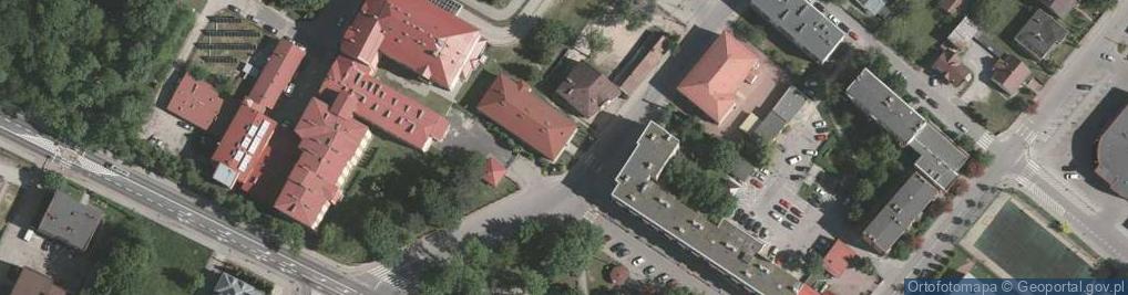 Zdjęcie satelitarne SP ZOZ w Nisku