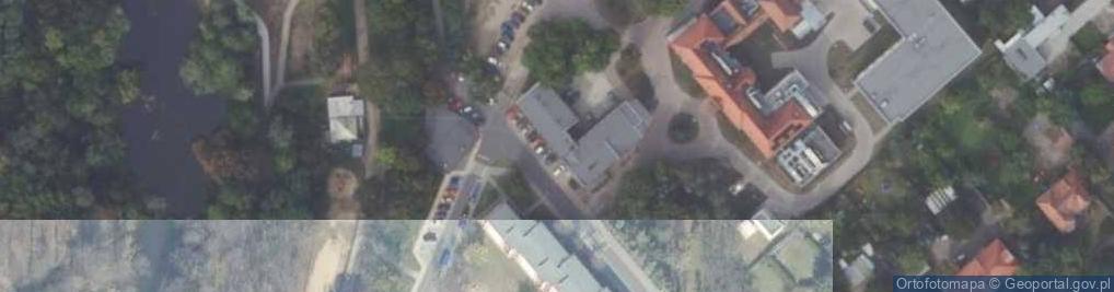 Zdjęcie satelitarne SP ZOZ w Obornikach