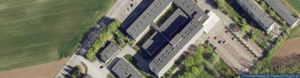 Zdjęcie satelitarne SP ZOZ w Radziejowie