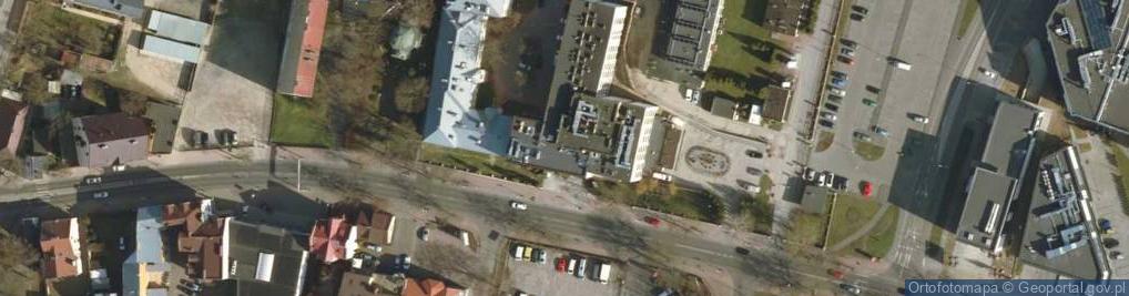 Zdjęcie satelitarne SP ZOZ w Siedlcach