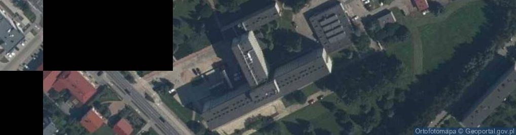 Zdjęcie satelitarne SP ZOZ w Sokołowie Podlaskim