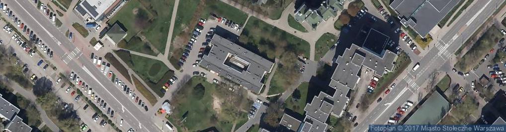 Zdjęcie satelitarne SP ZOZ Warszawa-Ursynów