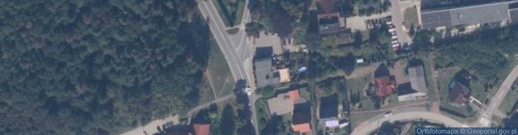 Zdjęcie satelitarne Szpital Miejski w Miastku