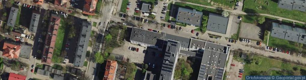 Zdjęcie satelitarne Szpital Miejski w Rudzie Śląskiej sp. z o.o.