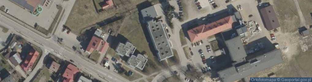 Zdjęcie satelitarne Szpital Ogólny w Wysokiem Mazowieckiem
