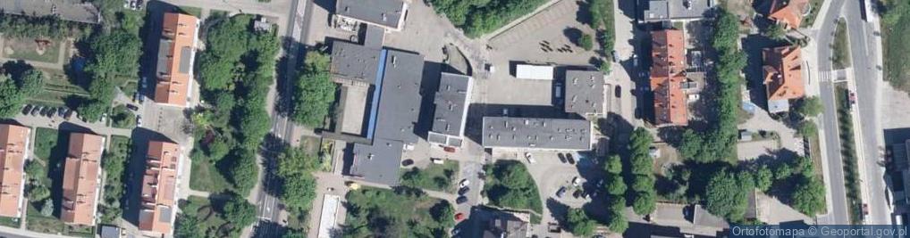 Zdjęcie satelitarne Szpital Powiatowy w Gryfinie