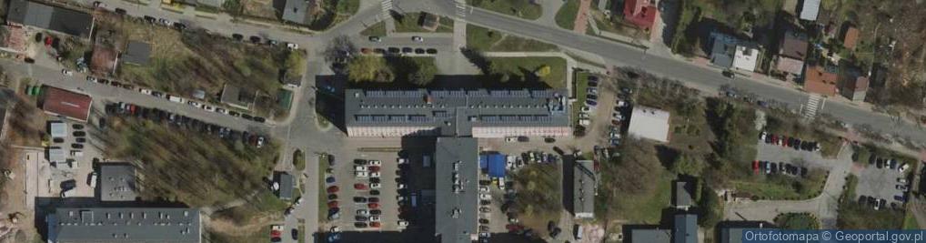 Zdjęcie satelitarne Szpital Powiatowy w Zawierciu
