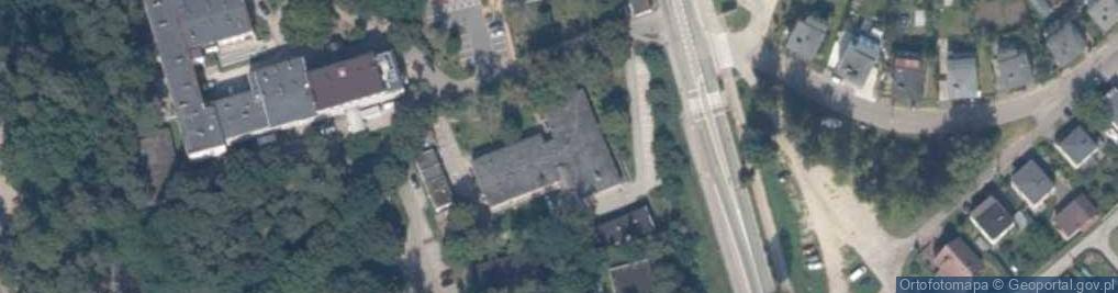 Zdjęcie satelitarne Szpital Powiatu Bytowskiego w Bytowie