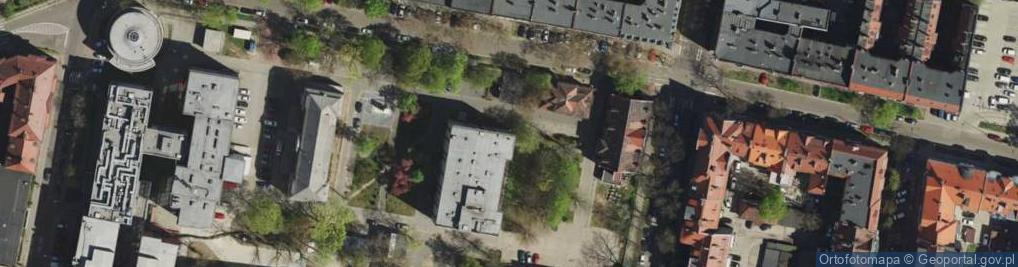 Zdjęcie satelitarne Szpital Specjalistyczny nr 2 w Bytomiu