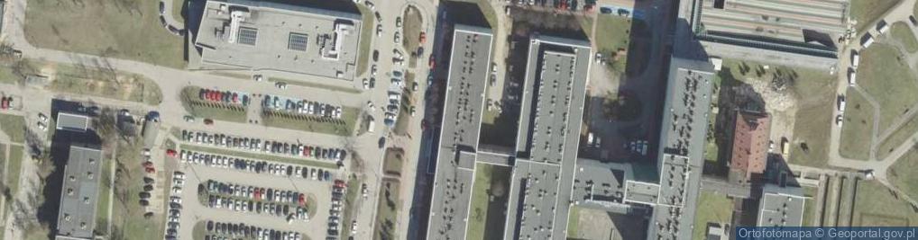 Zdjęcie satelitarne Szpital Wojewódzki im. św. Łukasza SP ZOZ w Tarnowie