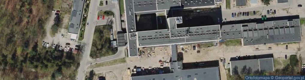 Zdjęcie satelitarne Szpitale Pomorskie w Gdyni