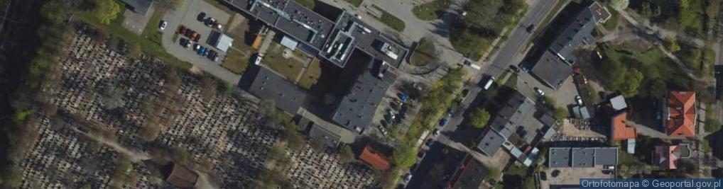 Zdjęcie satelitarne Szpitale Tczewskie w Tczewie