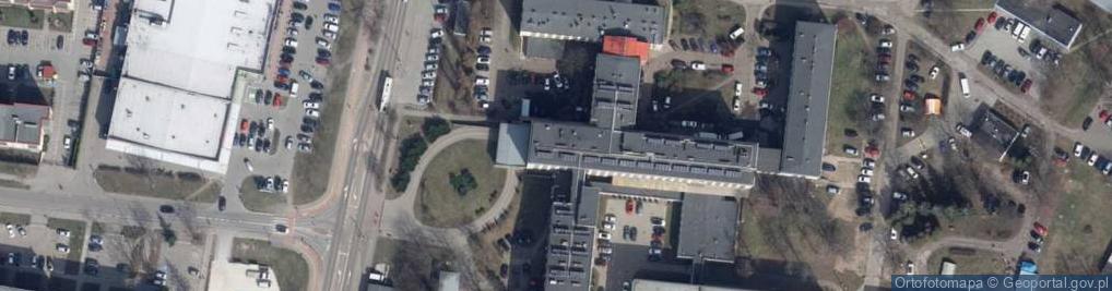 Zdjęcie satelitarne Tomaszowskie Centrum Zdrowia sp. z o.o. w Tomaszowie Mazowieckim