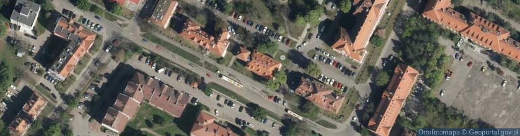 Zdjęcie satelitarne Wojewódzki Szpital Specjalistyczny im. J. Gromkowskiego