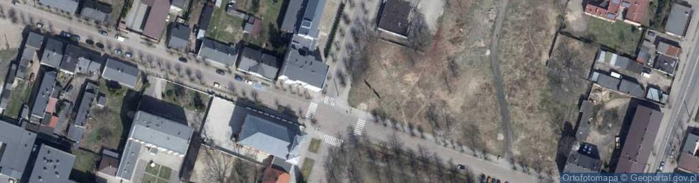 Zdjęcie satelitarne Wojewódzki Szpital Specjalistyczny im. M. Skłodowskiej - Curie w Zgierzu
