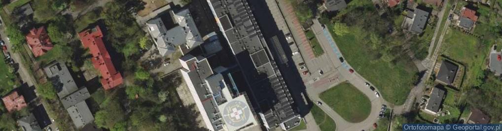 Zdjęcie satelitarne Zespół Zakładów Opieki Zdrowotnej w Cieszynie