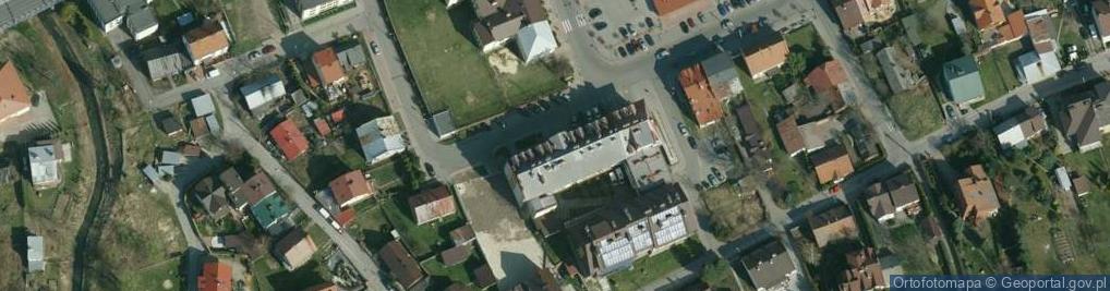 Zdjęcie satelitarne ZOZ w Ropczycach