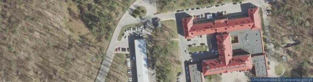 Zdjęcie satelitarne ZOZ w Skarżysku Kamiennej Szpital Powiatowy im. Marii Skłodowskiej-Curie