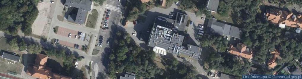 Zdjęcie satelitarne ZOZ w Wągrowcu