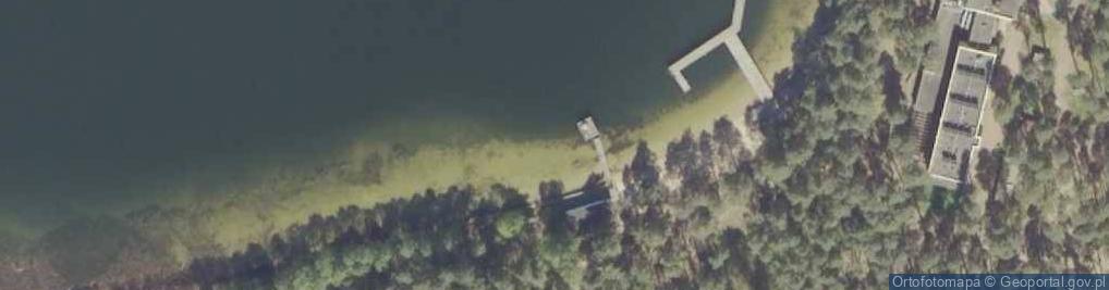 Zdjęcie satelitarne Jez. Rajgrodzkie - nurkowanie