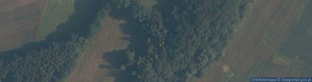 Zdjęcie satelitarne ORP Kujawiak - nurkowanie