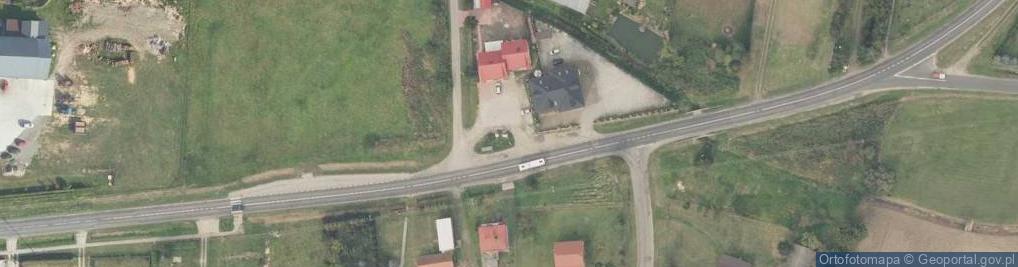 Zdjęcie satelitarne ONU Ryszkowa Wola