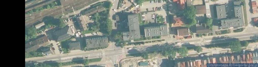 Zdjęcie satelitarne RSU Sucha Beskidzka