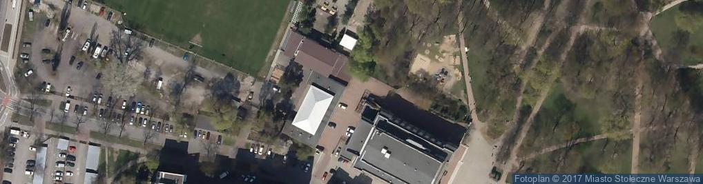 Zdjęcie satelitarne Gminny Klub Piłkarski "Targówek" Warszawa