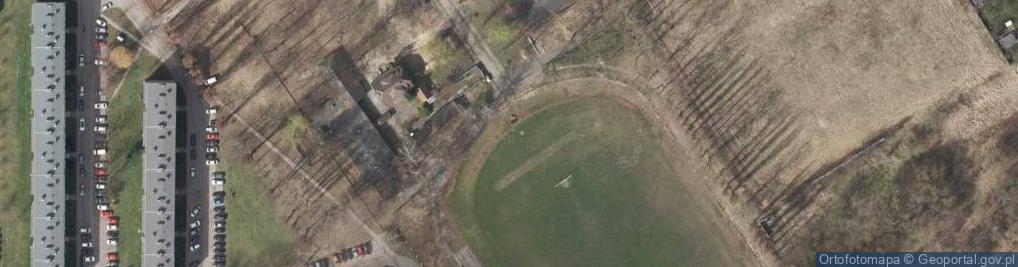 Zdjęcie satelitarne GZKS Sośnica