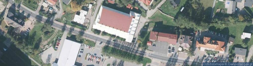 Zdjęcie satelitarne Hala Sportowa Beskid