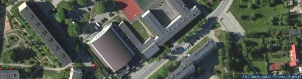 Zdjęcie satelitarne Hala widowiskowo-sportowa im. Huberta Wagnera