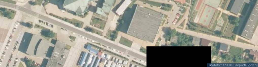 Zdjęcie satelitarne Hala Widowiskowo Sportowa