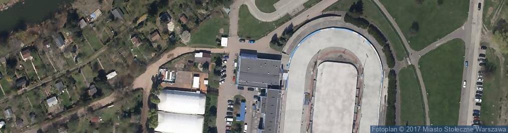 Zdjęcie satelitarne Klub Tenisowy Stegny