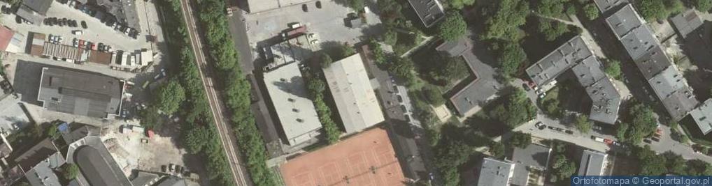 Zdjęcie satelitarne Lodowisko MKS Cracovia