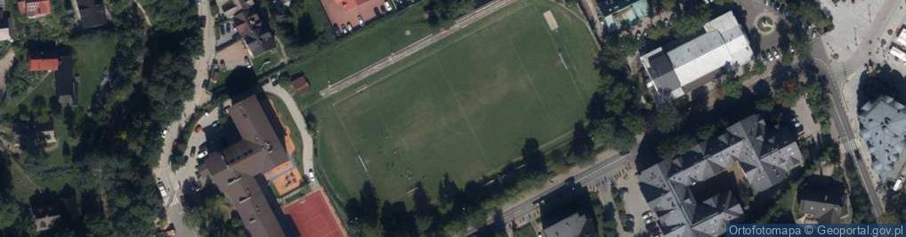 Zdjęcie satelitarne Międzyszkolny Stadion Sportowy
