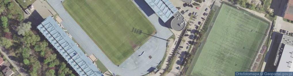 Zdjęcie satelitarne Miejski Ośrodek sportu i Rekreacji