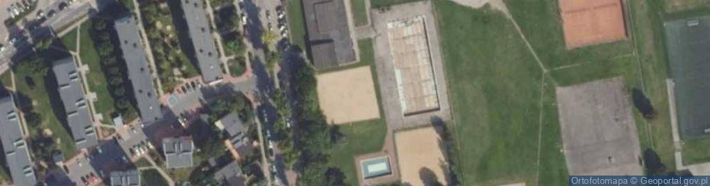 Zdjęcie satelitarne Obiekt sportowy
